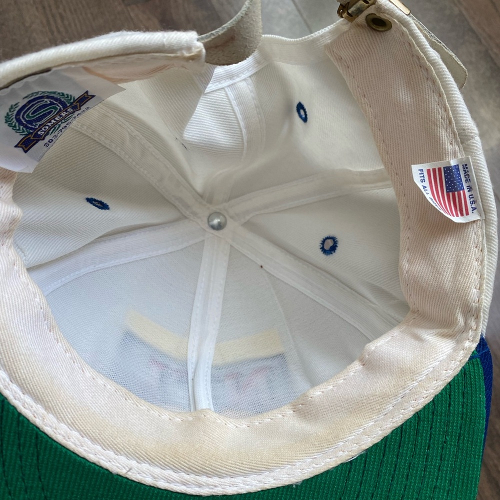 Vintage Somers NFL On TNT TV promo adjustable strapback hat one size made in USA - Picture 7 of 7